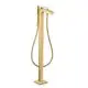 AXOR-HG-AXOR-Citterio-Einhebel-Wannenmischer-bodenstehend-mit-Hebelgriff-Brushed-Gold-Optic-39440250 gallery number 1